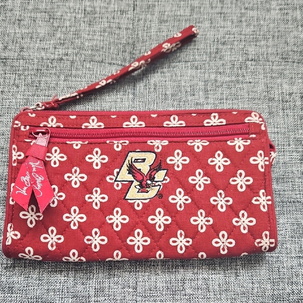 Vera Bradley Boston College Wristlet Wallet